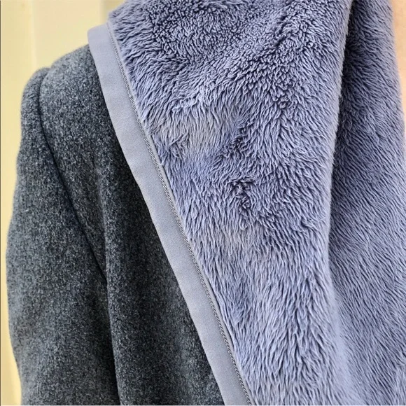 Lululemon Grey Presence Of Mind Wrap Sweater | 4 - Picture 6 of 8